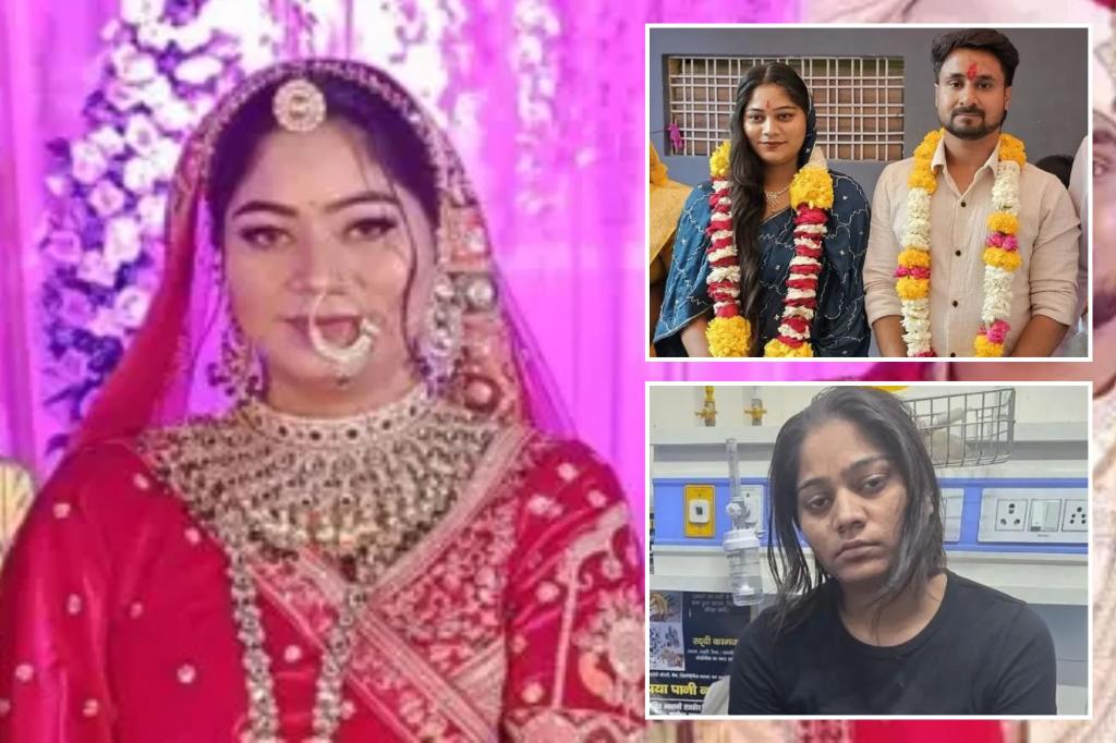 25-year-old bride accused of hiring four men to kill her new husband during their honeymoon