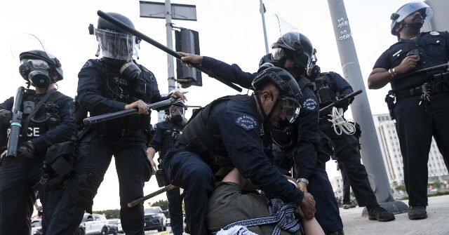 45 Taken into Custody in L.A. ICE Raids as Activists Protest Aggressively