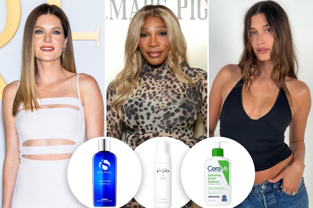 8 top cleansers for all skin types, as recommended by glowing celebrities