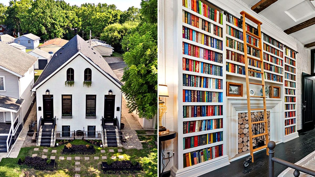 A book lover's ideal house with 7,000 books is for sale for $1.6M in Columbus