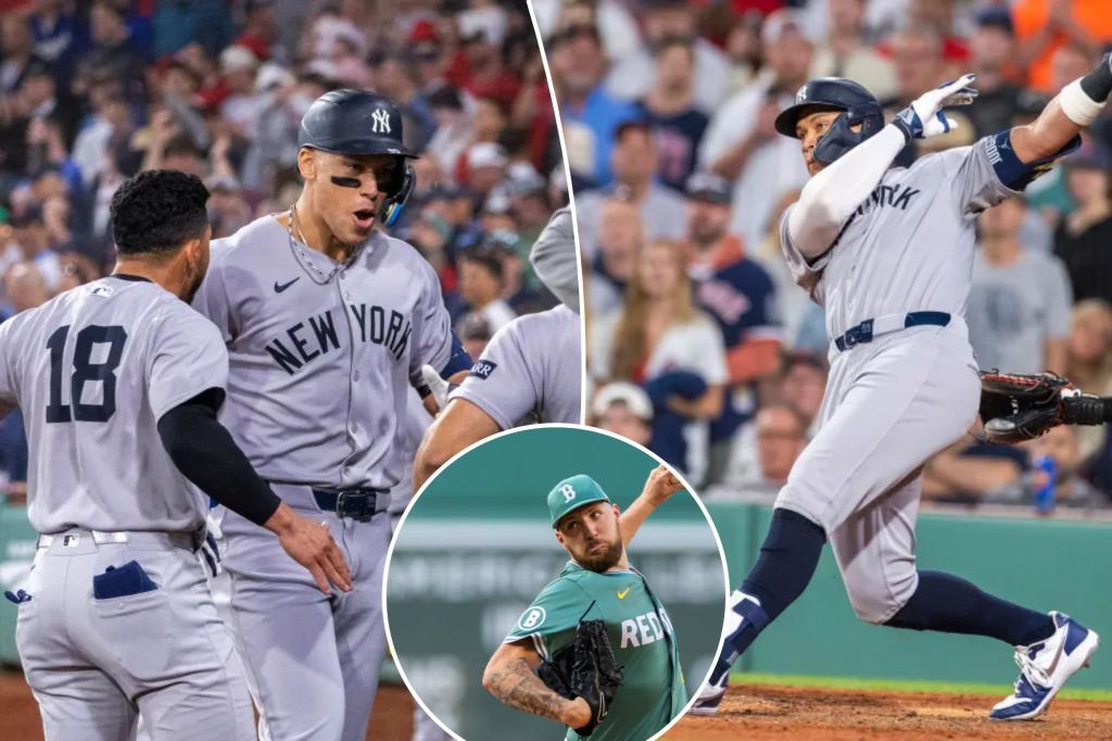 Aaron Judge has finally responded to 'amazing' Garrett Crochet.