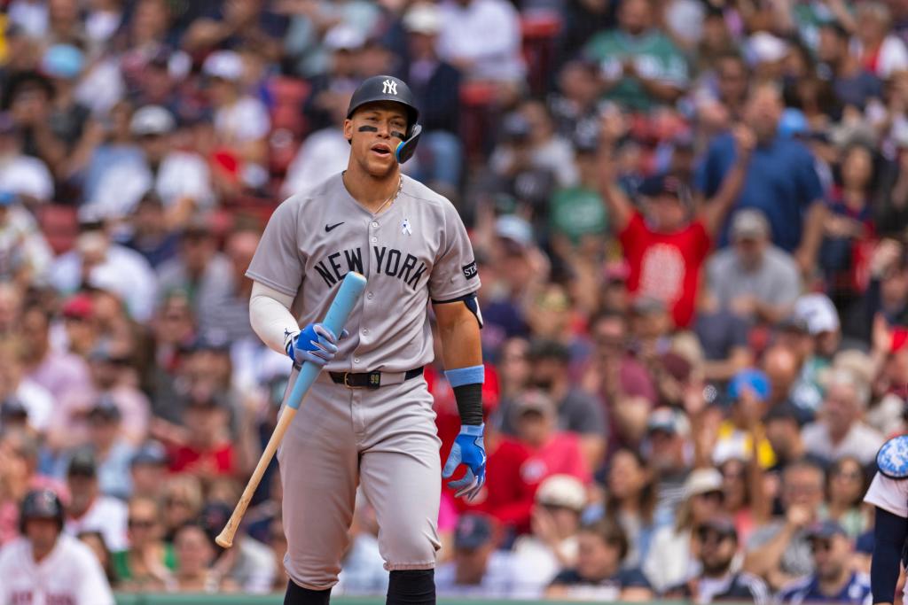 Aaron Judge's tough performance continues against the Red Sox, and he understands the reason.