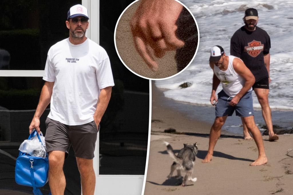 Aaron Rodgers' enigmatic wife absent during weekend outings