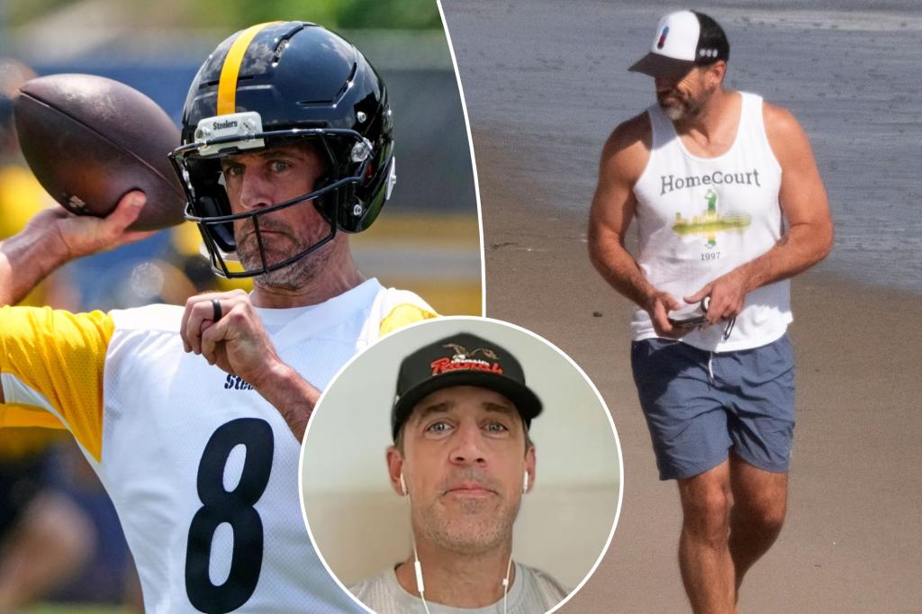 Aaron Rodgers expresses frustration over the absurd attention surrounding his enigmatic wife