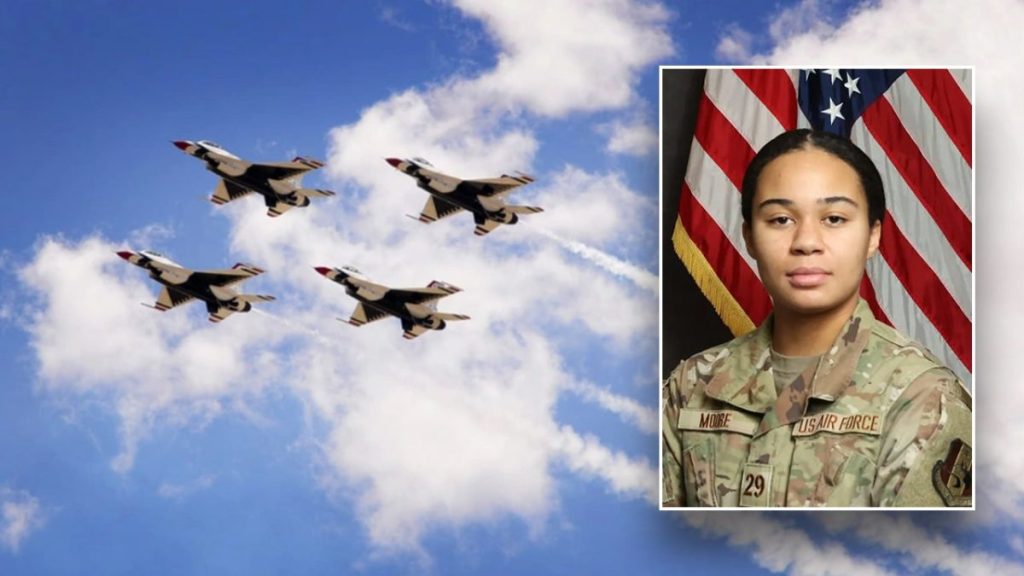 Air Force pays tribute to fallen cadet candidate with a military funeral after a tragic loss