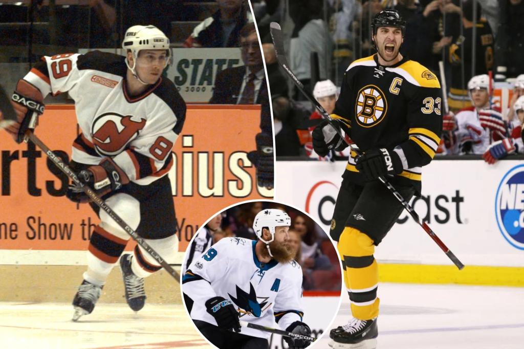 Alexander Mogilny and Joe Thornton head the 2025 Hockey Hall of Fame induction class.
