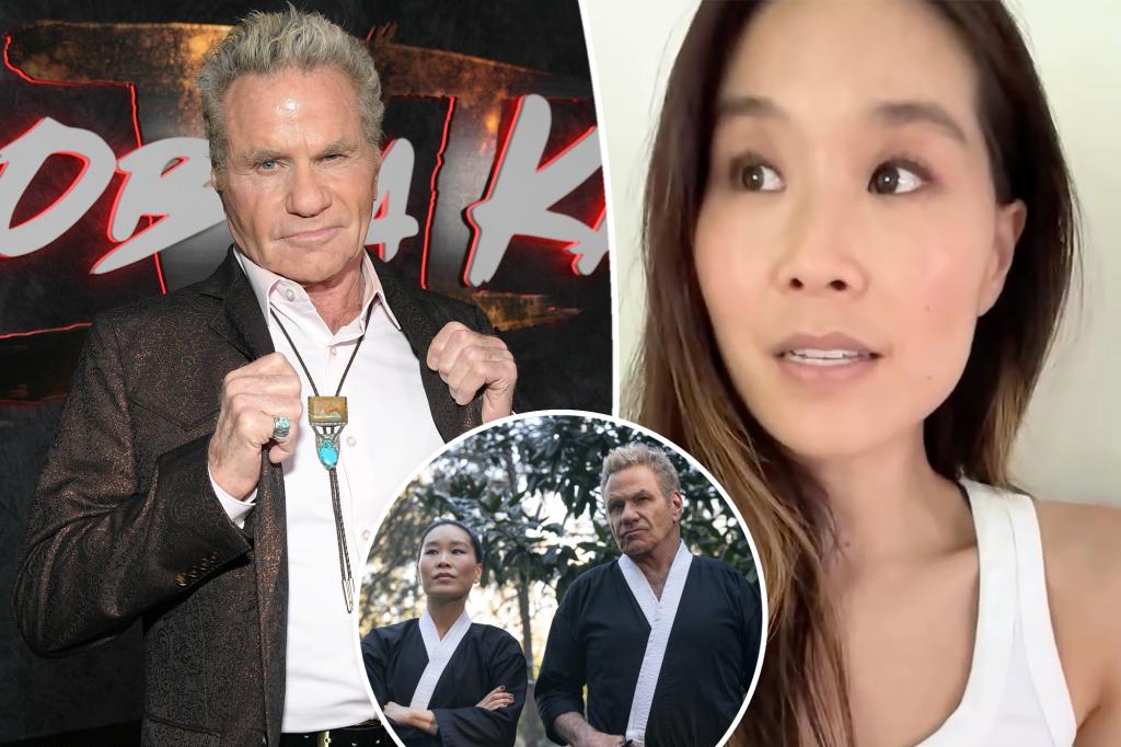 Alicia Hannah-Kim from 'Cobra Kai' speaks out following the Martin Kove incident.