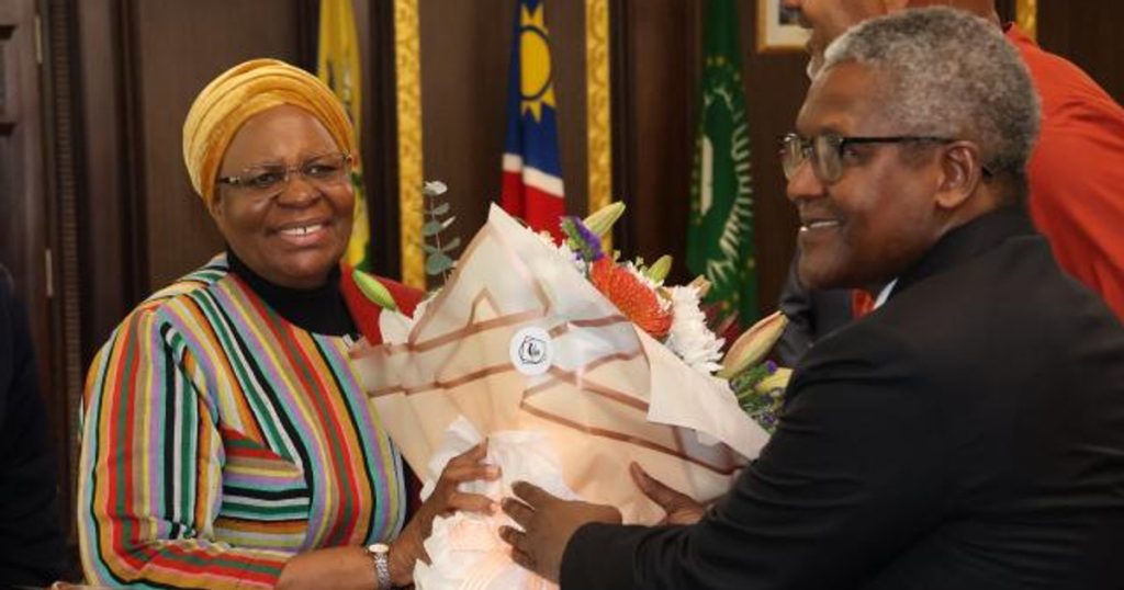 Aliko Dangote looks to Namibia for his next major investment as he expands across Africa.