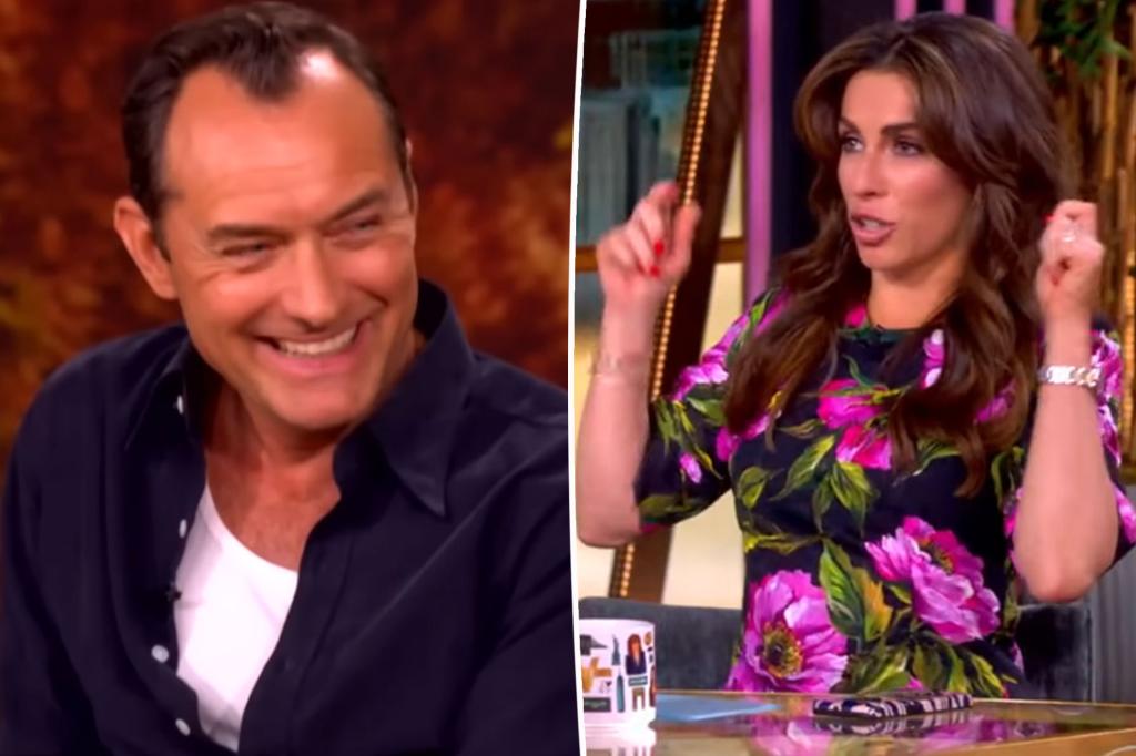 Alyssa Farah Griffin from 'The View' once revealed herself to Jude Law.