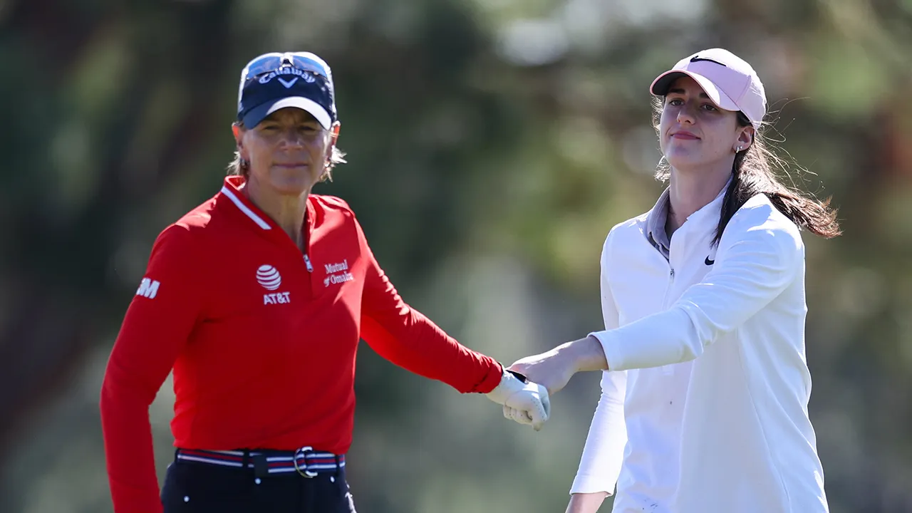 Annika Sorenstam reflects on her moments with Caitlin Clark at the golf course