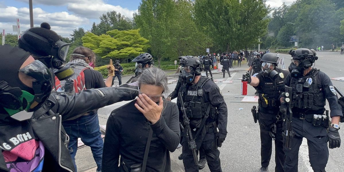 Antifa rallies in the Pacific Northwest to target DHS sites and personnel