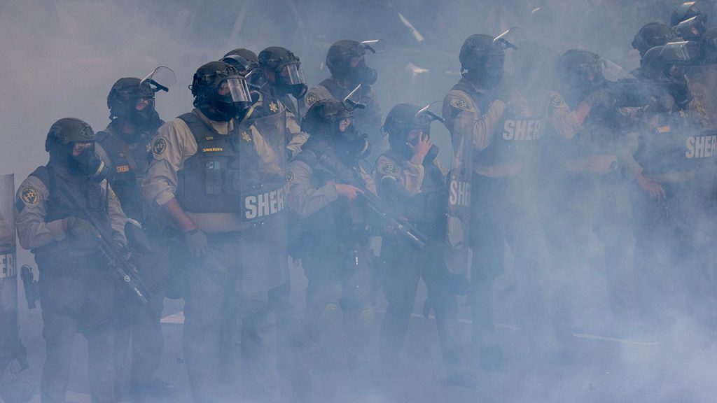 Authorities stop purported scheme to attack police with fireworks during Los Angeles protests