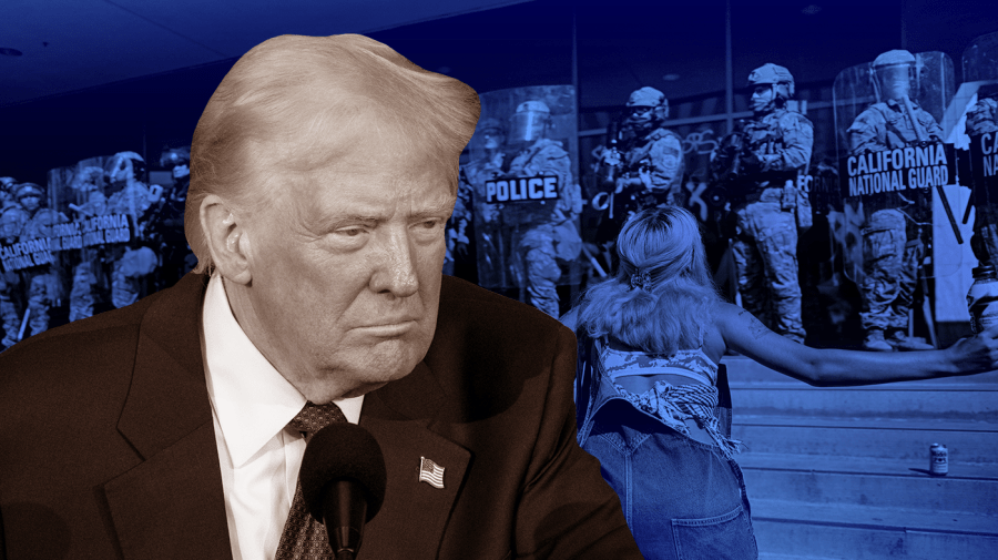 Avoid getting caught up in Trump’s antics in LA