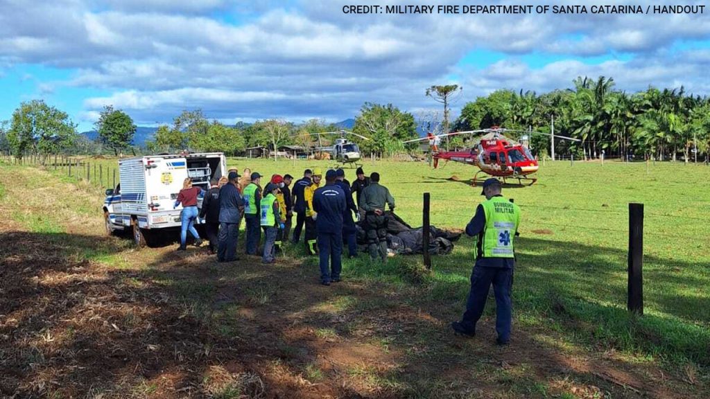 Balloon accident in Brazil results in at least 8 fatalities following a mid-air fire.
