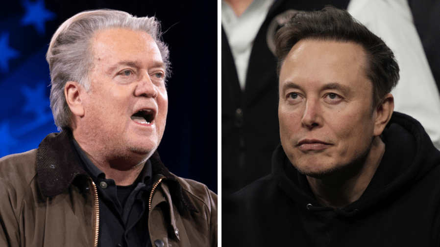 Bannon on Trump, Musk implosion: 'We're going to go to f---ing war'