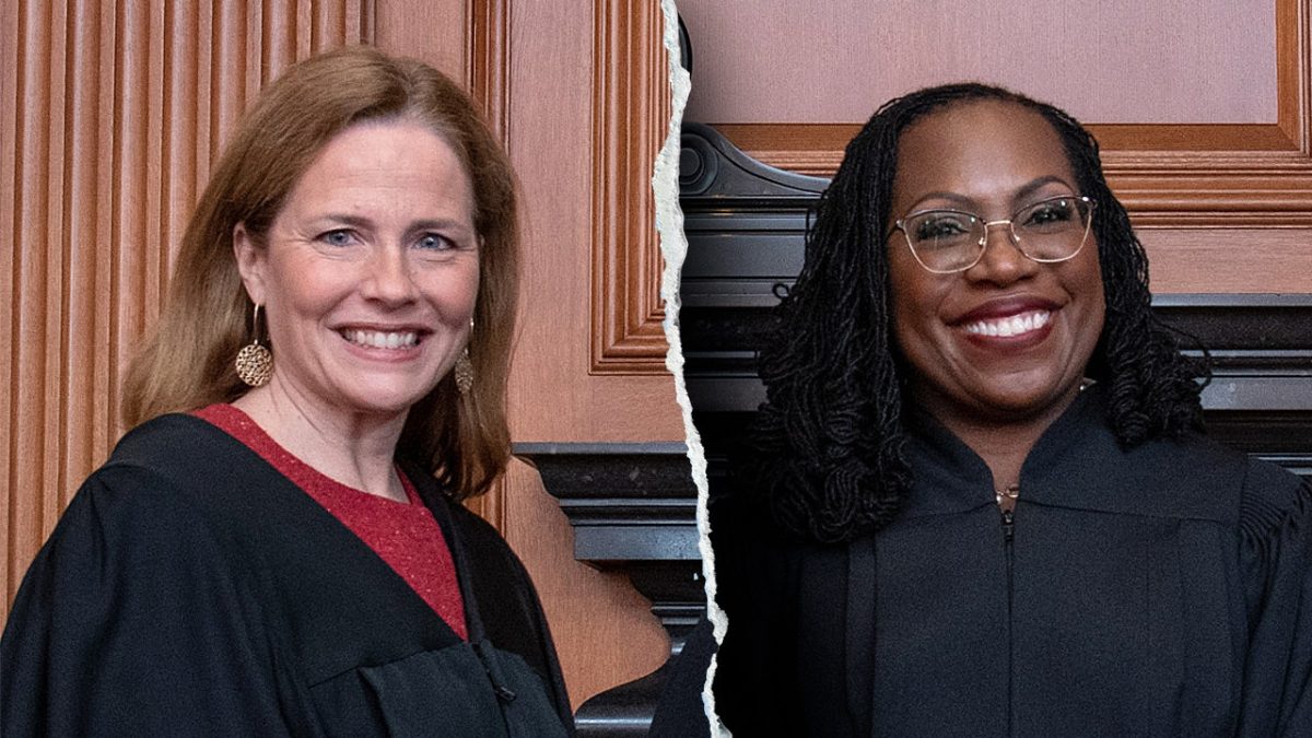 Barrett criticizes Jackson for her 'radical' disagreement in the nationwide injunctions case.