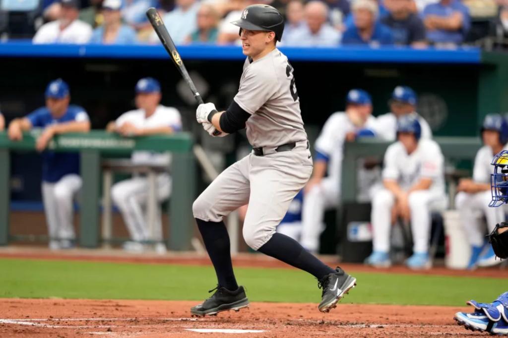 Ben Rice of the Yankees might have a few opportunities to start as catcher.