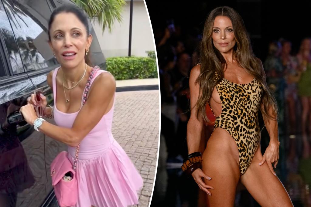 Bethenny Frankel makes light of 'awkward' school drop-off following Miami Swim Week