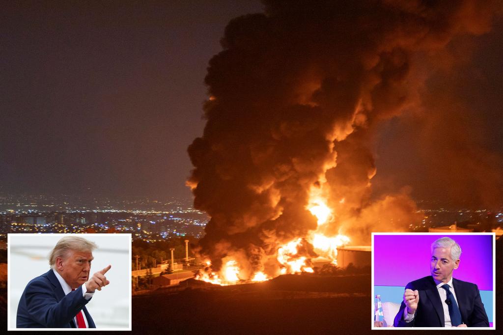 Bill Ackman calls on the US to assist Israel in eliminating Iran's nuclear program