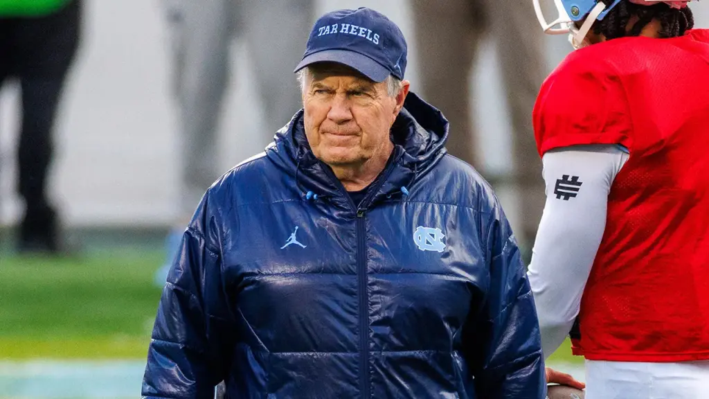 Bill Belichick speaks on the rumors regarding his connection with Jordan Hudson at the UNC press conference