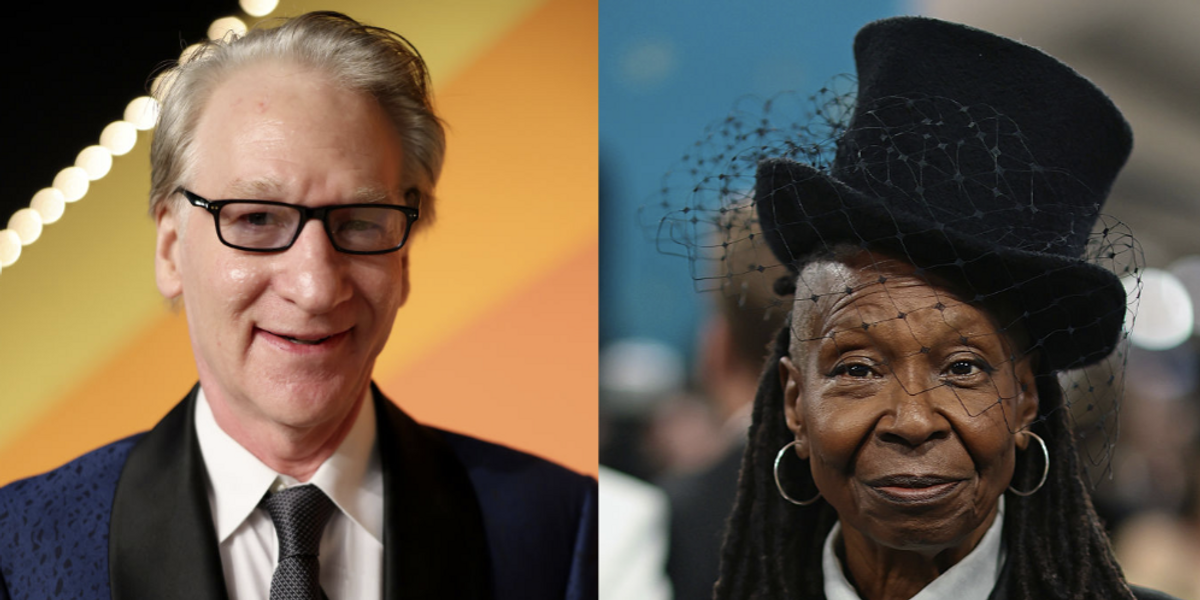 Bill Maher advises Democrats to take action regarding 'The View' after Whoopi Goldberg likens Iran to the US; GOP representative criticizes her remarks.