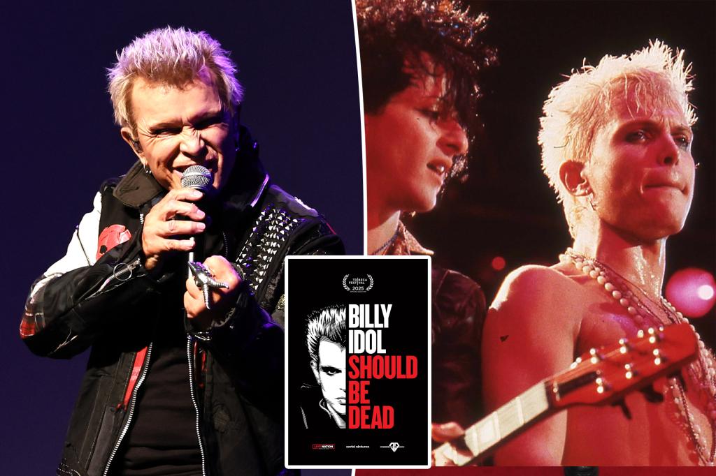 Billy Idol almost lost his life due to a heroin overdose: Tribeca documentary reveals surprising details