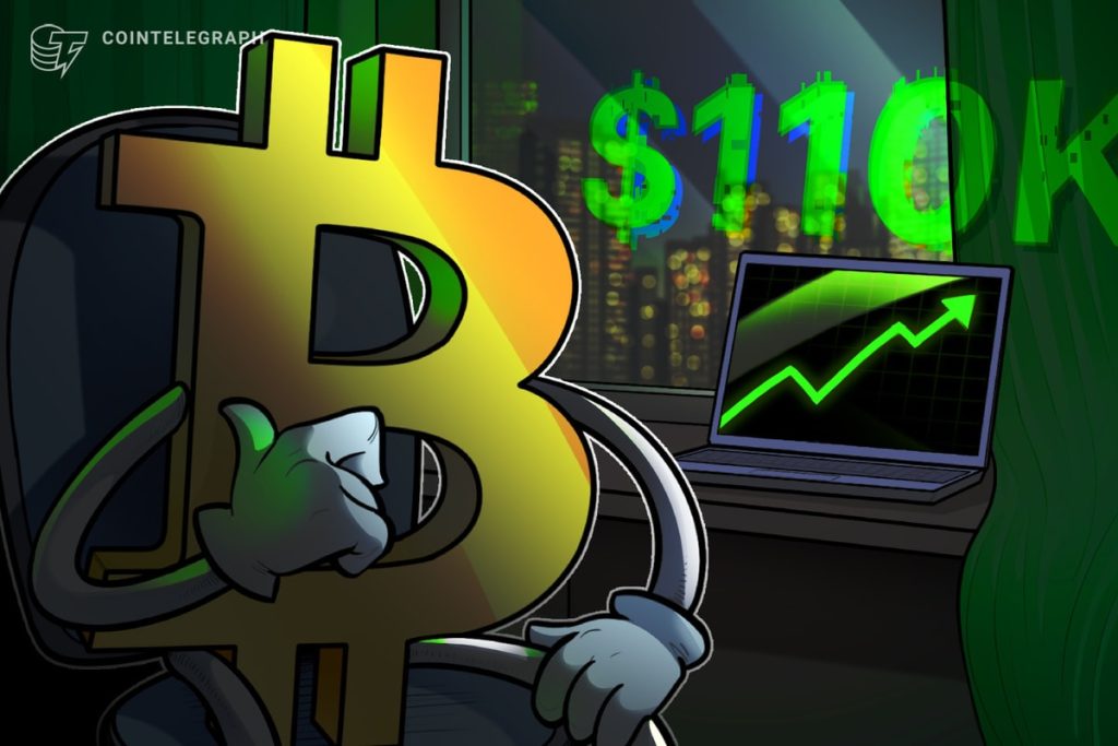 Bitcoin's price is strong, but can bulls drive it above $110K?