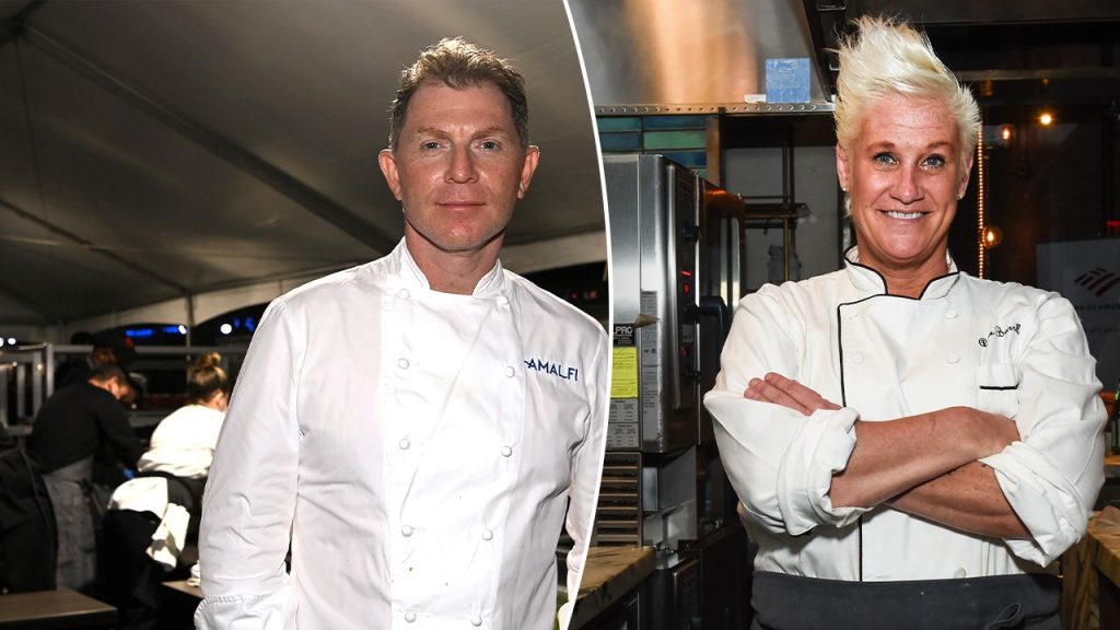 Bobby Flay pays tribute to Food Network star Anne Burrell following her unexpected passing at 55.