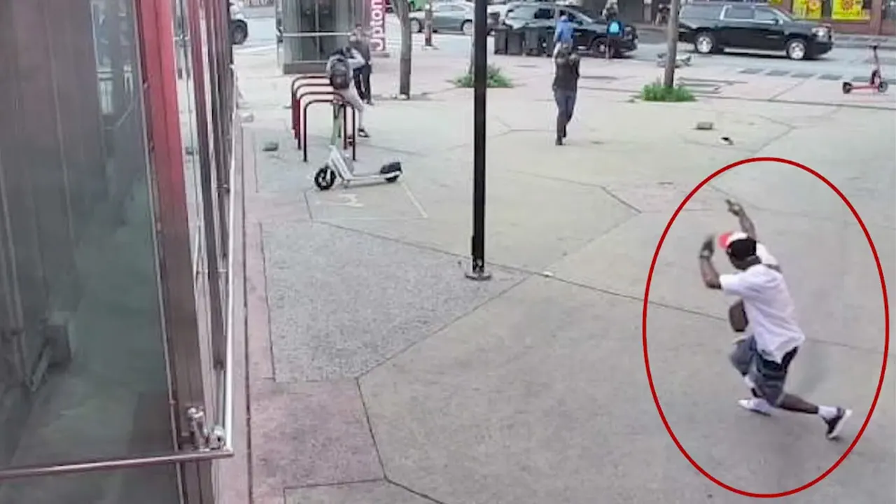 Bodycam footage reveals deadly Baltimore police shooting that hurt officer