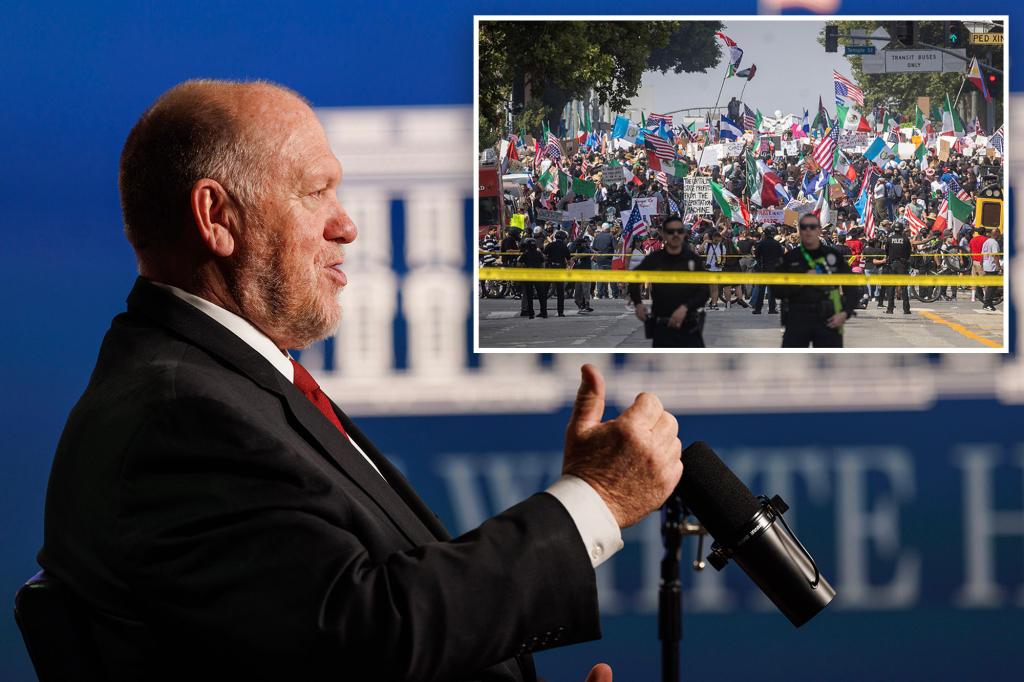 Border chief Tom Homan shares on 'Pod Force One' that ICE action against Mexican and Colombian drug cartels occurred before the LA riots.