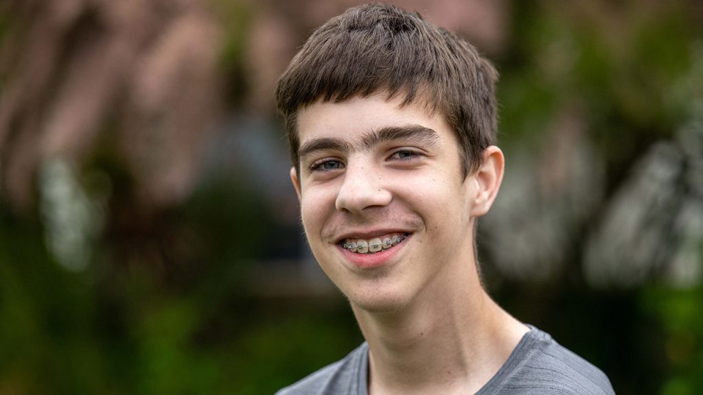 Boy's digestive system refuses to process any food due to a rare condition