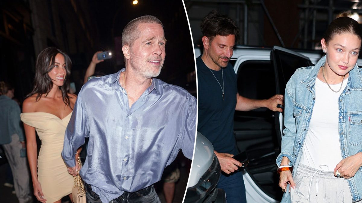 Brad Pitt and Ines de Ramon seen on a double date with a famous couple