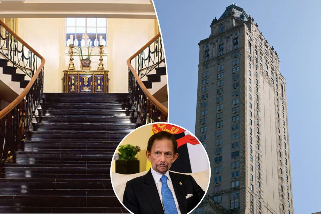 Brunei's Sultan is negotiating to purchase New York City's famous Pierre Hotel: sources