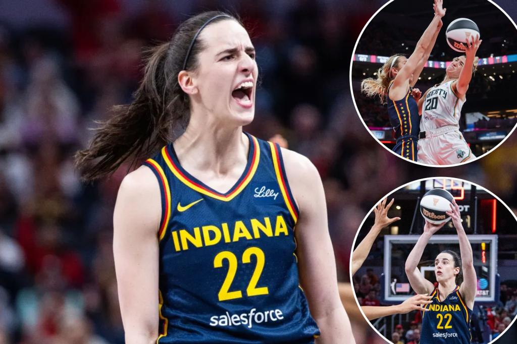 Caitlin Clark scores 32 points as Fever gives Liberty their first loss of the season