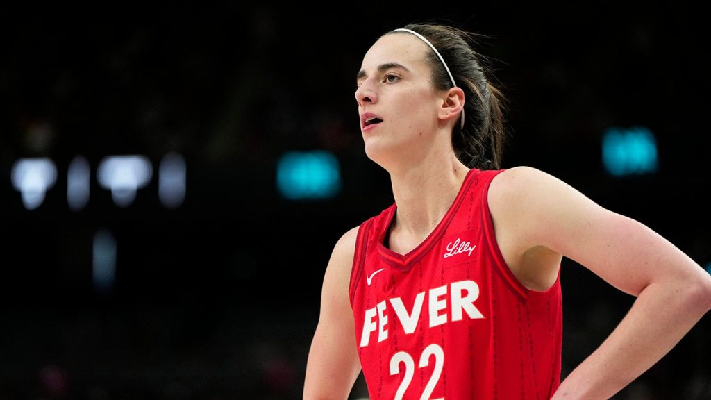 Caitlin Clark struggles with shooting in Fever's defeat to Aces