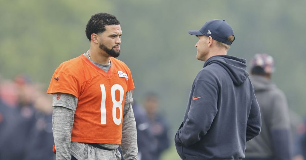 Caleb Williams overextended himself as a newcomer. The Bears’ new coach can address that.