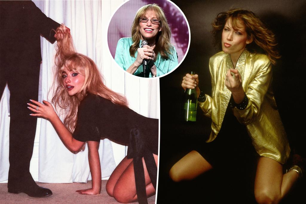 Carly Simon supports the album cover of Sabrina Carpenter's Best Friend.