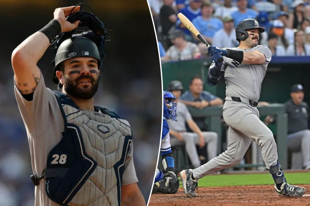 Catching demands make hitting preparation 'challenging' for Austin Wells of the Yankees