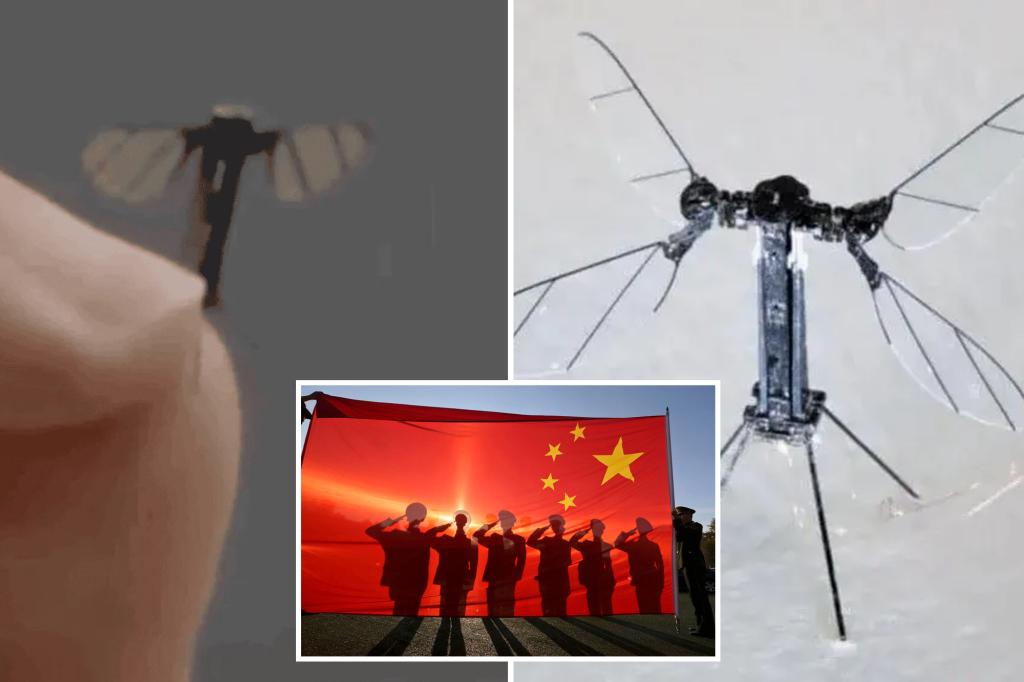China introduces a tiny drone intended for covert military missions.