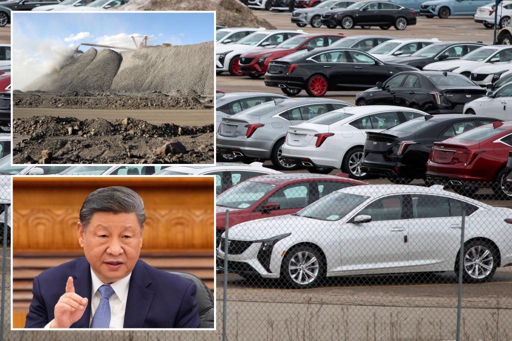 China reduces control over rare minerals, bringing good news for GM and Ford, according to a report.