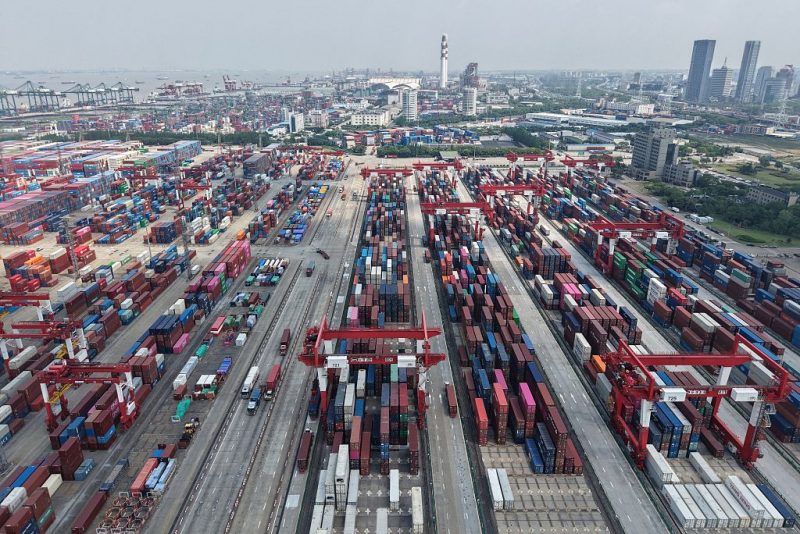 China's exports to the U.S. drop 35% in May — the largest decrease since the onset of COVID.