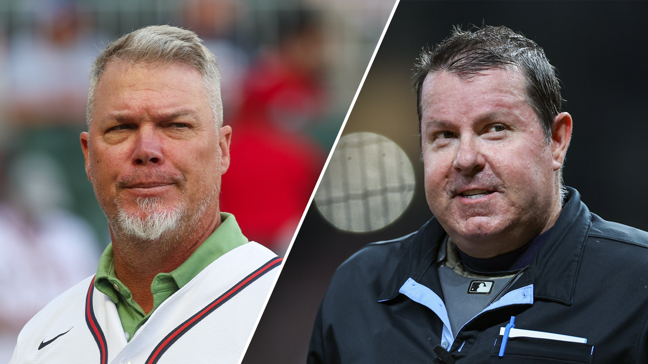 Chipper Jones criticizes MLB umpire Doug Eddings, calling him 'one of the worst'