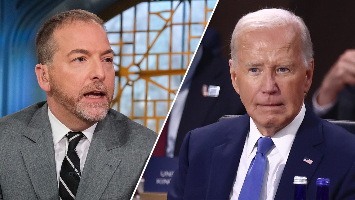 Chuck Todd thinks Biden's team purposely set him up to struggle in the debate.