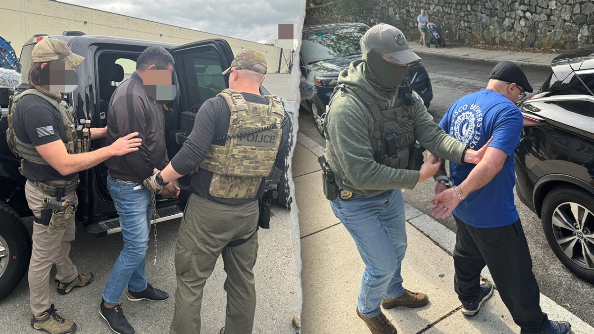 Close to 1,500 taken into custody in a strongly Democratic state during ICE's 'Operation Patriot'