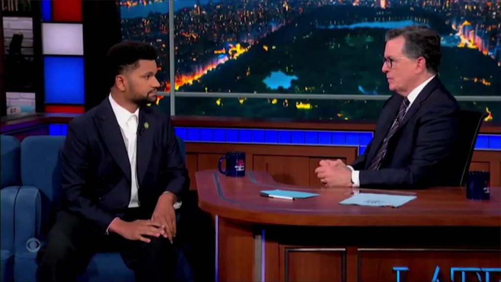 Colbert wonders if masked ICE agents could be in danger in 'Stand Your Ground' states