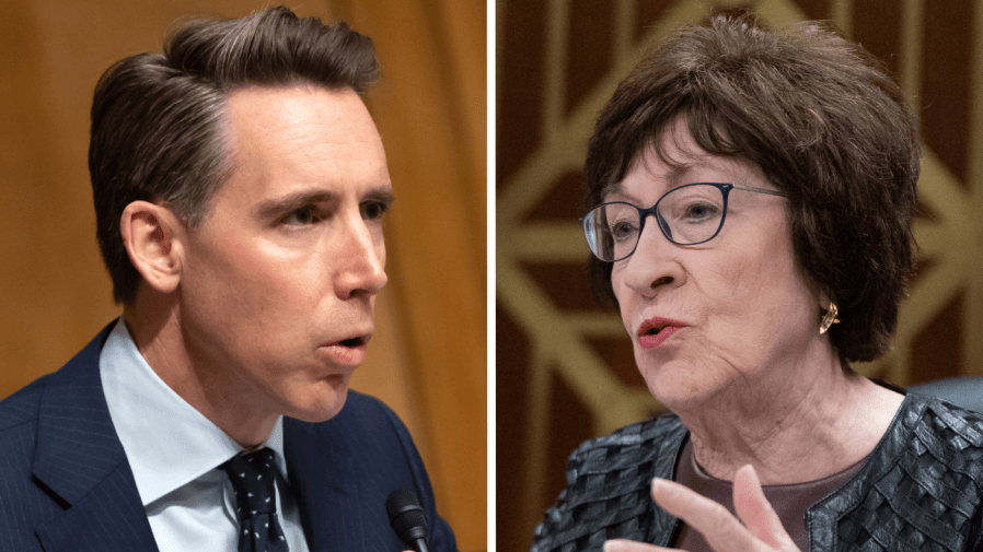 Collins and Hawley, two important holdouts, will back the progress of the GOP megabill.
