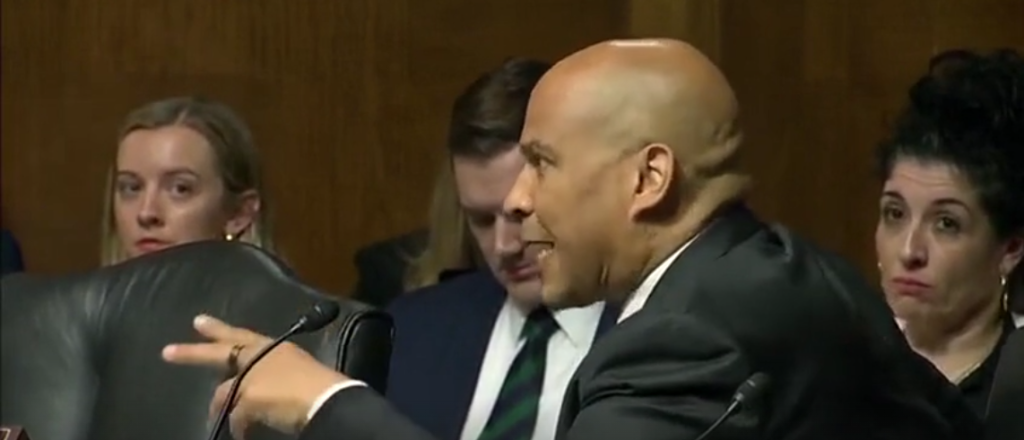 Cory Booker Loses His Temper in Heated Confrontation with Ted Cruz