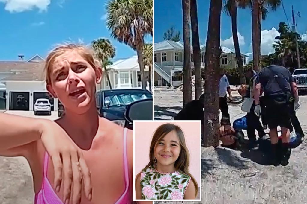 Courageous 9-year-old girl captured on bodycam after shark attacks hand