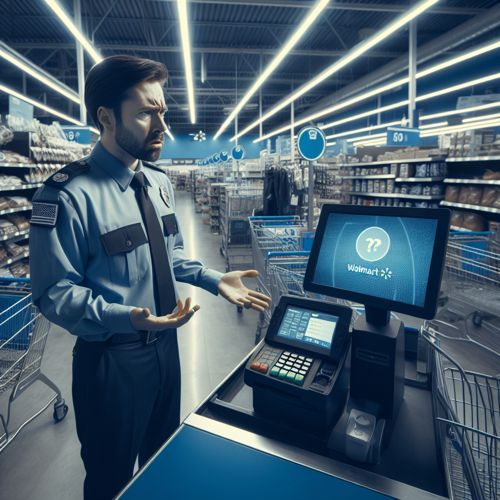 Customer arrested after reporting a 'robbery' at Walmart due to a self-checkout mistake
