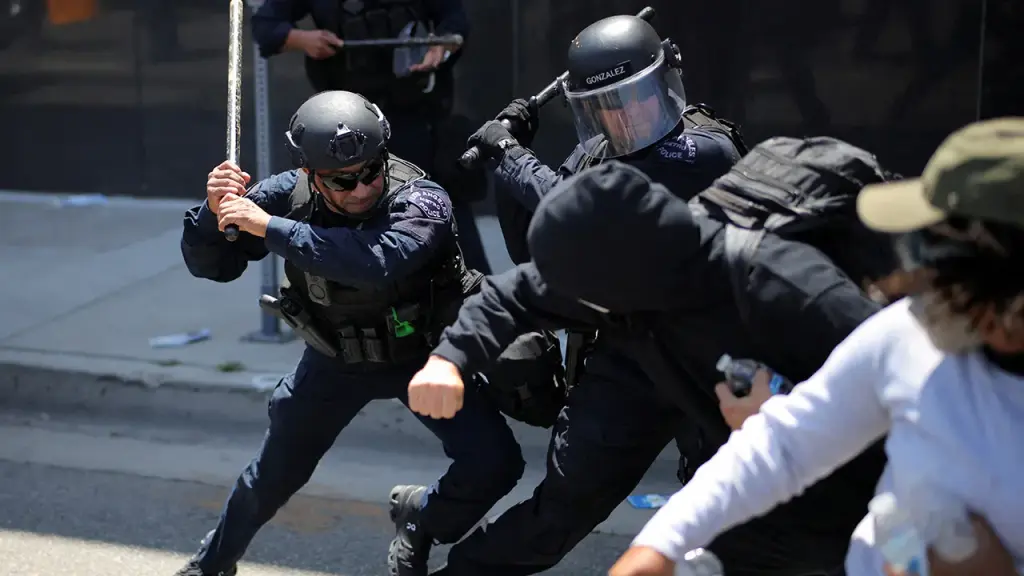 DHS apprehends 'violent rioter' accused of hitting a CBP officer during LA protests